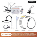 Salon Head Spa Water Frame Head Spa Shower with Water Pump & Heating Function - Shampoo Sink Faucet Kit for Scalp Care Essential