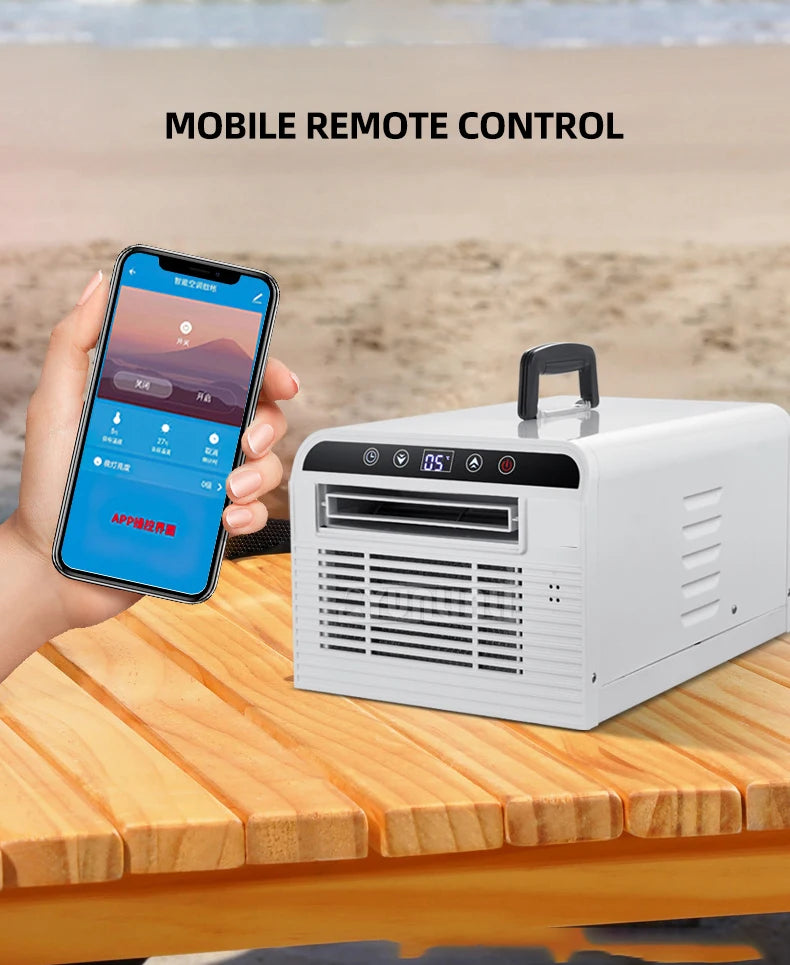2500BTU Portable Air Conditioner Summer Pet Cooler Klima Sogutucu Drainage-free Mobile Air Conditioner