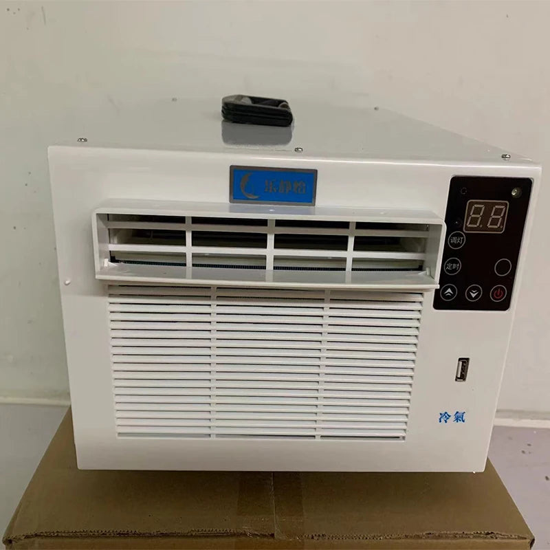 Desktop Air Conditioner Household Air Cooler Mini Air Conditioning With Remote Control LED Control Panel 12-Hour Timer