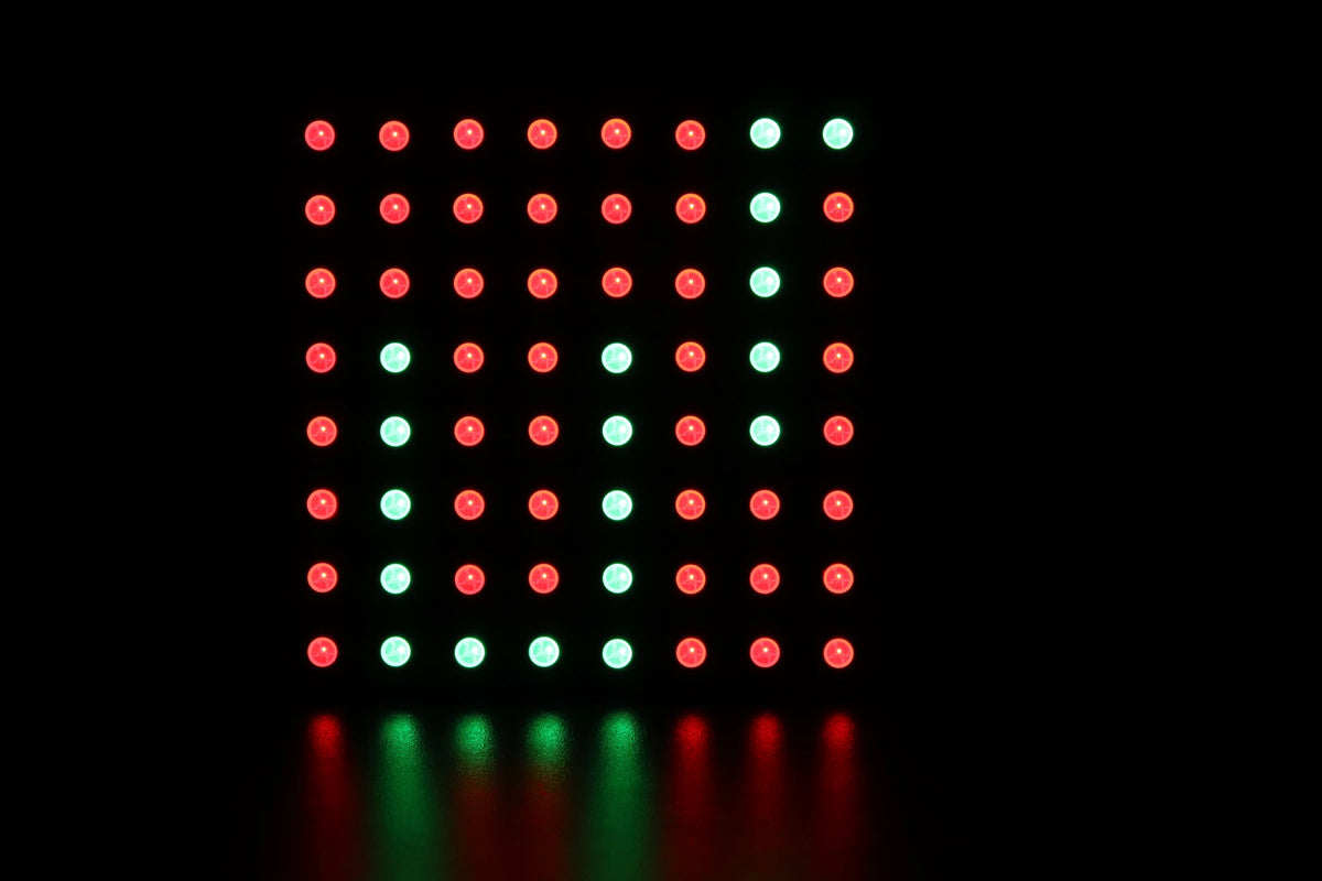 4x12 8x8 16x16 8x32 WS2812 RGBIC Led Digital Matrix Panel Lights WS2812 Flexible Addressable Spliceable Pixel Module Screen DC5V