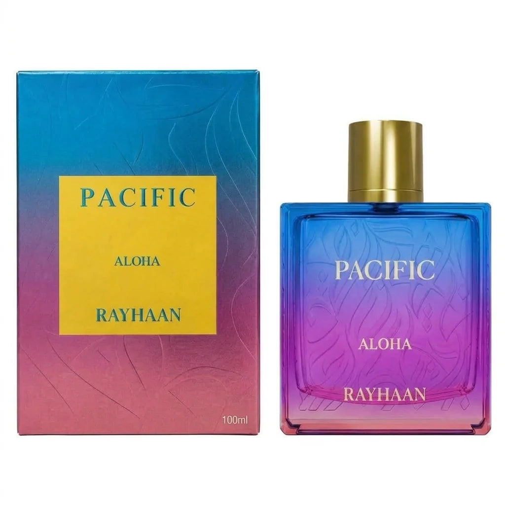 Jungle Vibe Tropical Vibe Pacific Aura Fresh Wave Men's Perfume Eau de Parfum Long Lasting Fragrance For Him Daily Wear