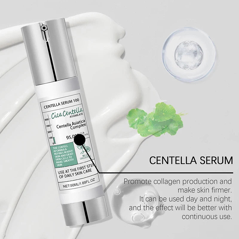 Centella Asiatica Essence 100/300/700, Microneedle Serum Moisturizing & Nourishing, Revitalizes Skin Daily Care, Refines Smooth