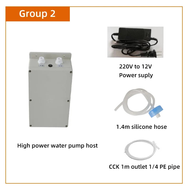 New 2.7L/ min Electric Water Pump Faucet Galley Automatic Automatic Faucet Caravan Motorhome Boat Bottled Water Pump for Kitchen