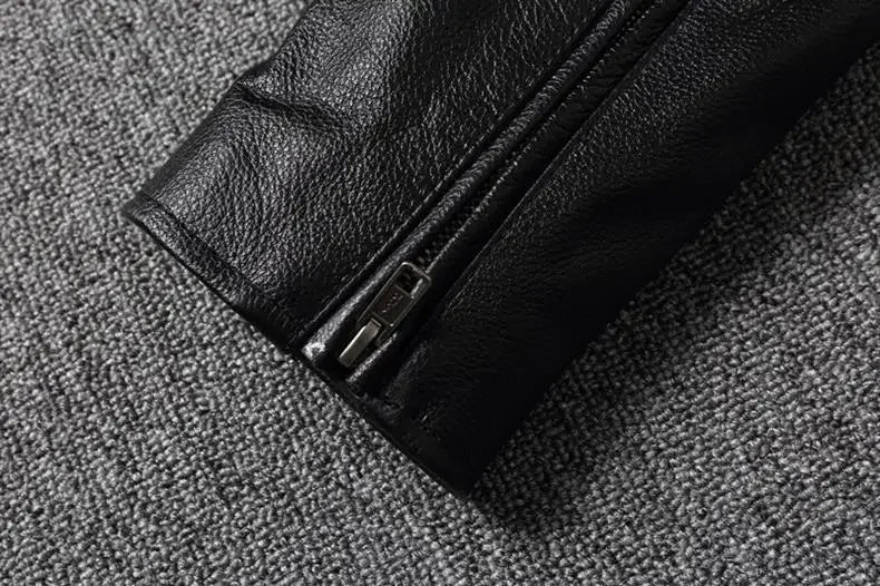 Men's Cycling Jacket Retro Casual Loose  Outdoor Cycling Hiking Camping Travel Home Workwear Men's Motorcycle Leather Jacket
