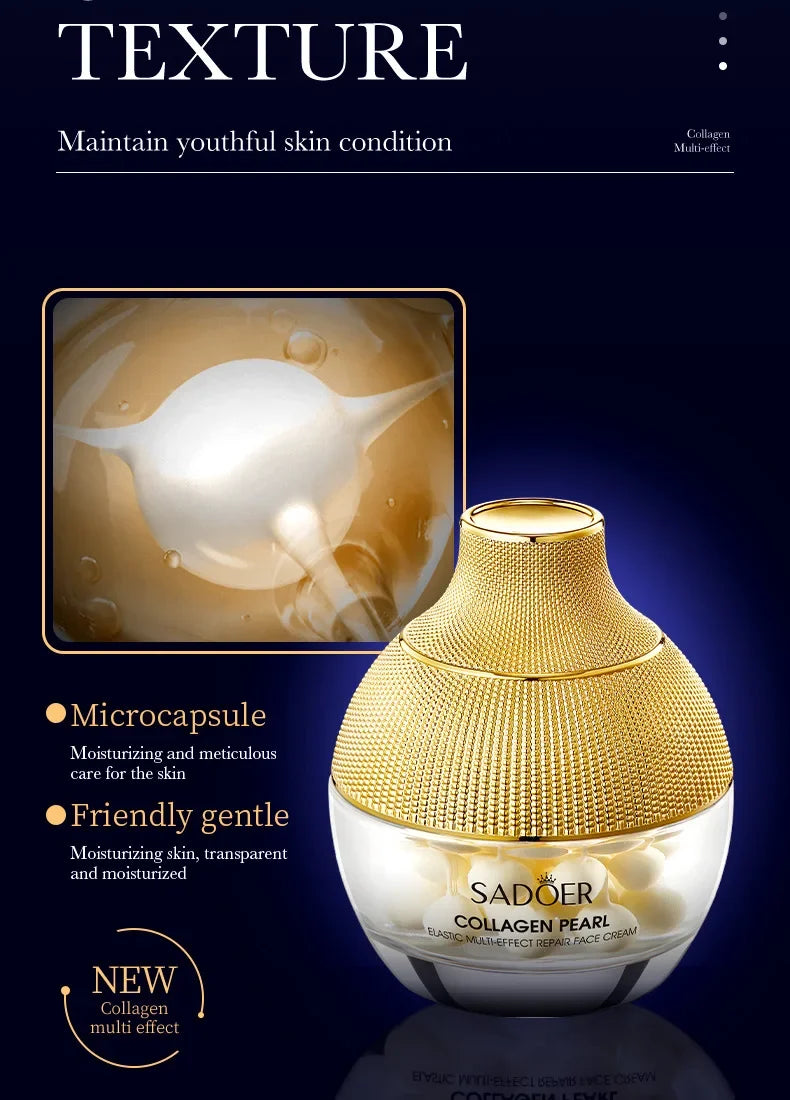Pearl Cream Collagen Moisturizing Face Cream Nourishing Brightening Firming Lifting Beauty Skin Care Products