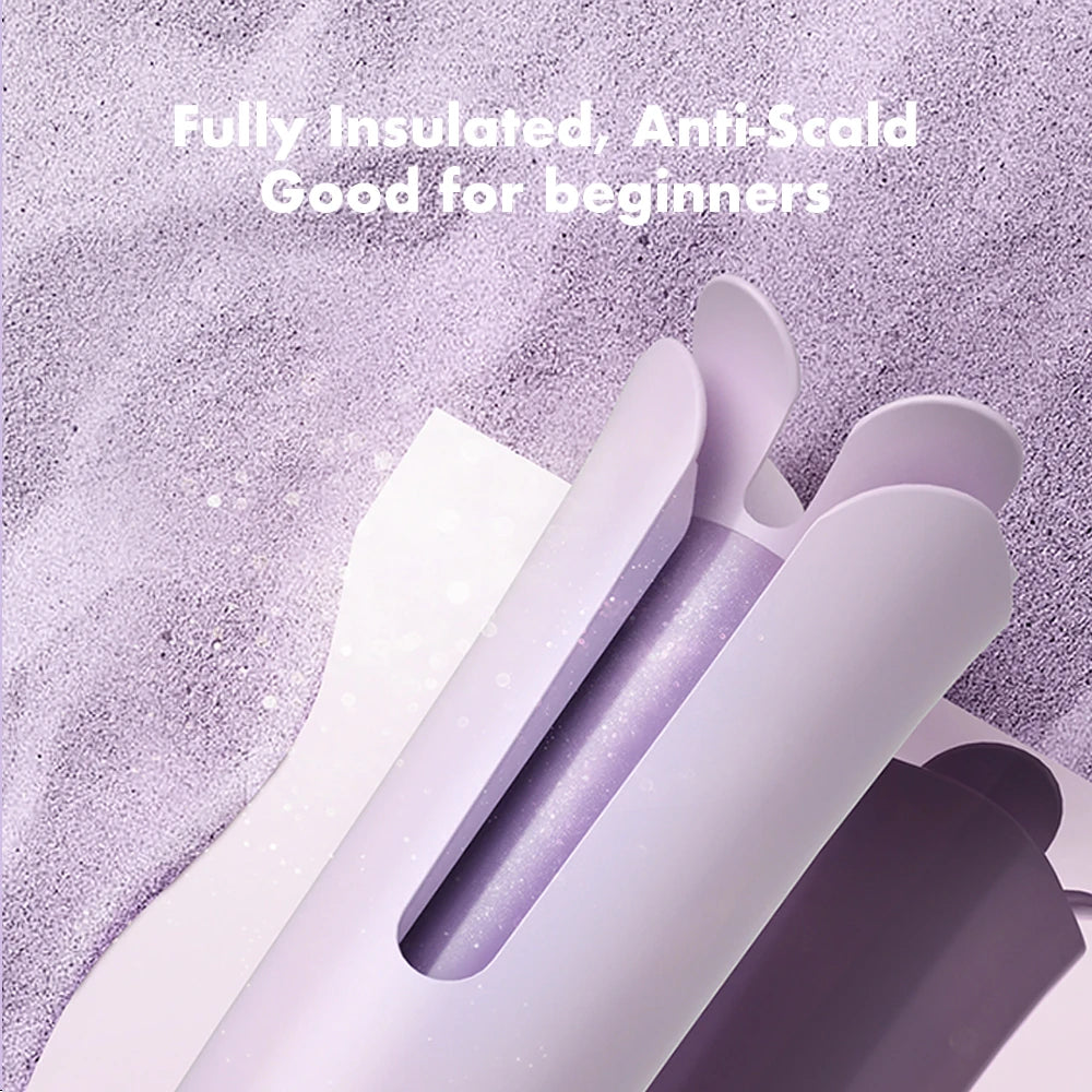 Vivid & Vogue G5 Anti-Scald Ceramic Automatic Hair Curler 32mm Hair Curling Hair Curly Iron Hair Straightener   Portable curling