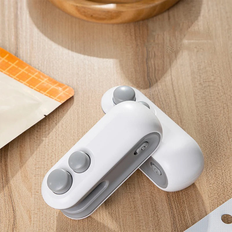 Mini Heat Bag Sealing Machine Plastic Bag Sealer Portable Food Bag Heat Sealer Machine Opening Machine Kitchen Gadgets