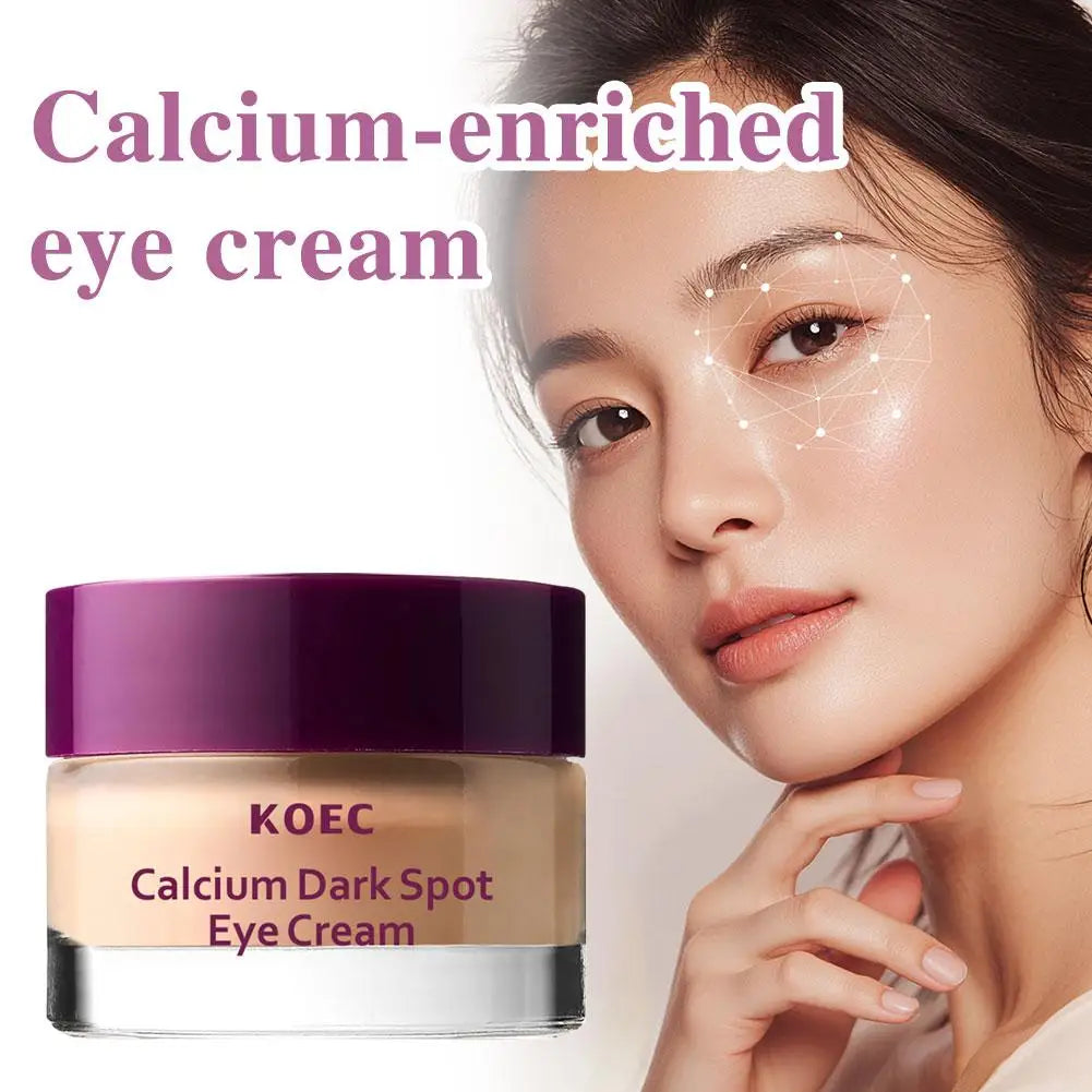 Calcium Collagen Smooth Eye Cream Niacinamide Firming Lightweight Skin Care Nourish Eye Cream Refreshing Fades Dark Circles 15ml