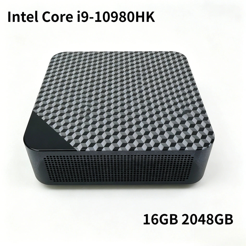 Intel Core i9-10980HK Mini PC 16GB DDR4 512GB NVMe SSD Triple 4K Display WiFi6 BT5.2 Silent Office Home Desktop Pro