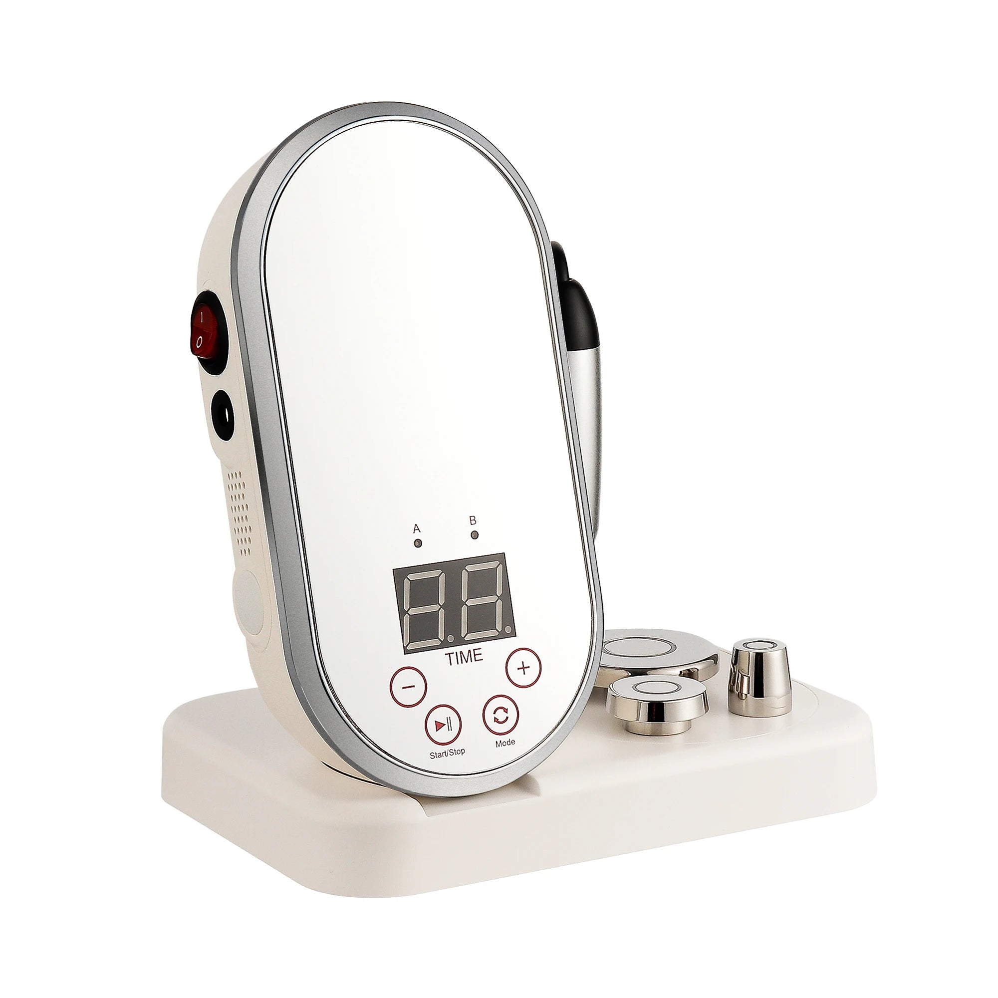 BEEMYI Mini Facial Beauty Device Warm Massage Pulse Care Tool for Home Skin Care