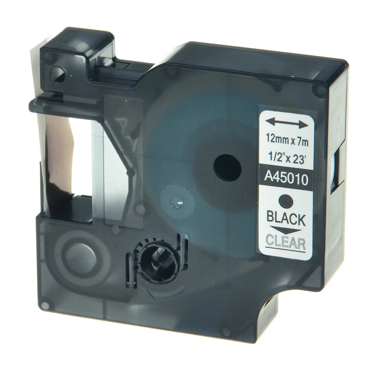 6/9/12mm 24mm Label for Dymo D1 Tape 45013 40913 43613 Black on White Compatible Dymo LabelManage 160 280 LabelPoint Label Maker