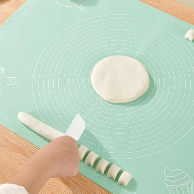 Silicone Baking Mat Pizza Dough Mat Pastry Kitchen Gadgets Cooking Tools Bakeware Kneading Accessories