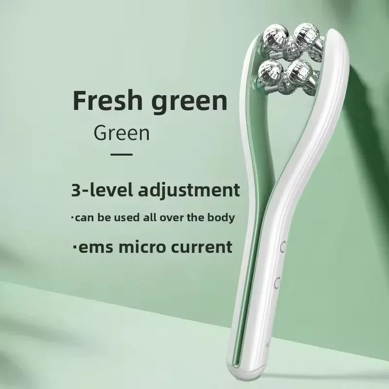 Roller Face-Slimming Artifact V-Face Beauty Facial Massager For Firming And Lifting The Face