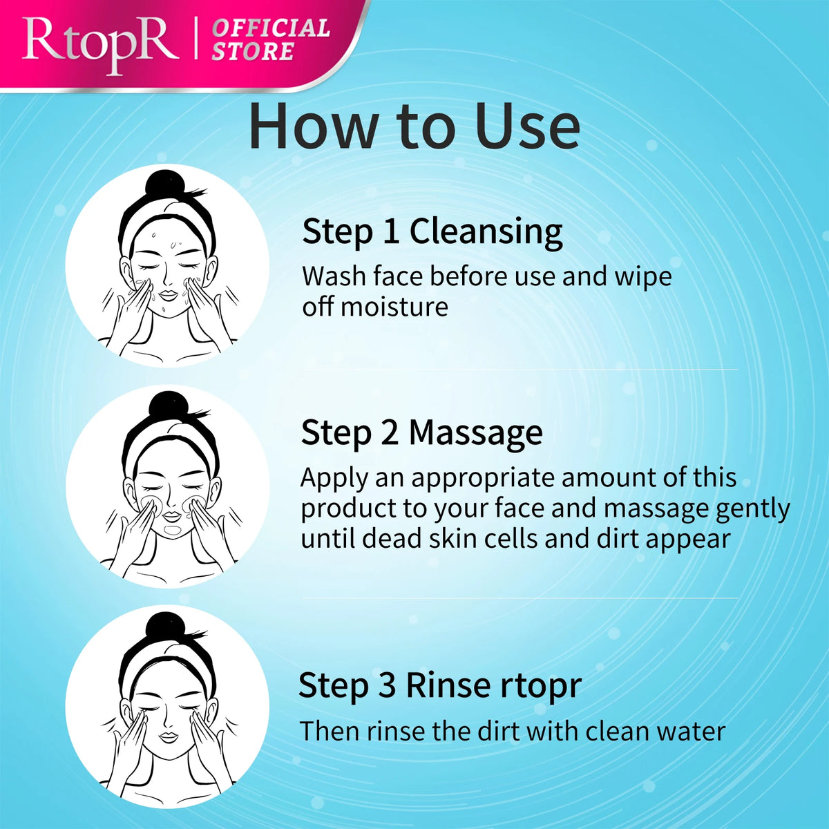 Face Exfoliating Cream Skin Care Whitening Moisturizer Repair Facial Scrub Cleaner Acne Blackhead Treatment Remove Face Cream