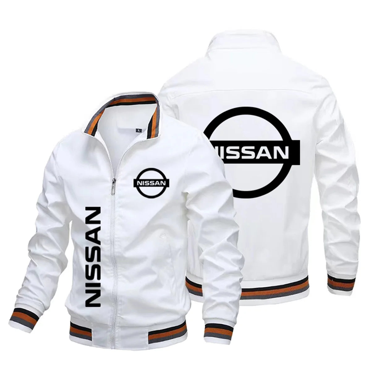 2025 Nissan Men's Motorcycle Jacket, Autumn/Winter Style Casual Baseball Men's Jacket, Outdoor Sports Cycling Jacket