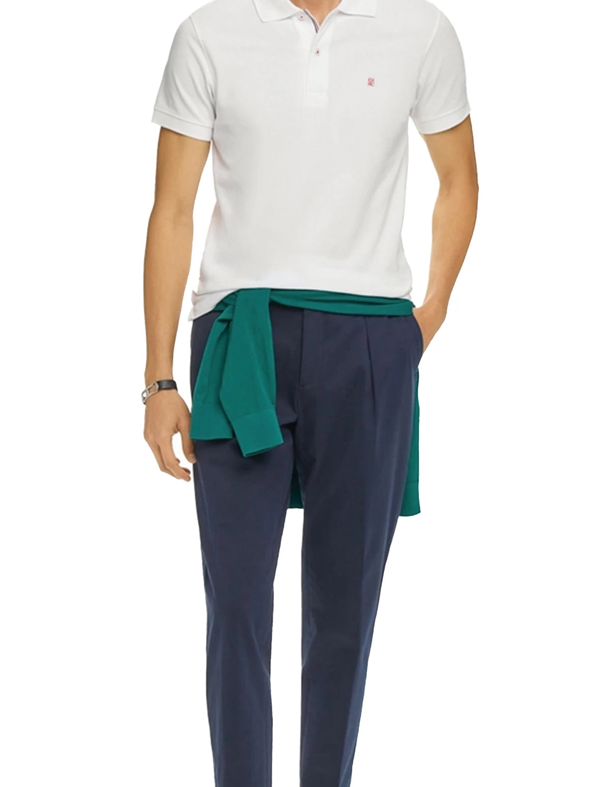 Embroidery Mens Polo Shirt Cotton Mens Casual Short Sleeve Solid White Soft T-Shirts Basic Daily Men's Loose Fit Tee Shirt Tops