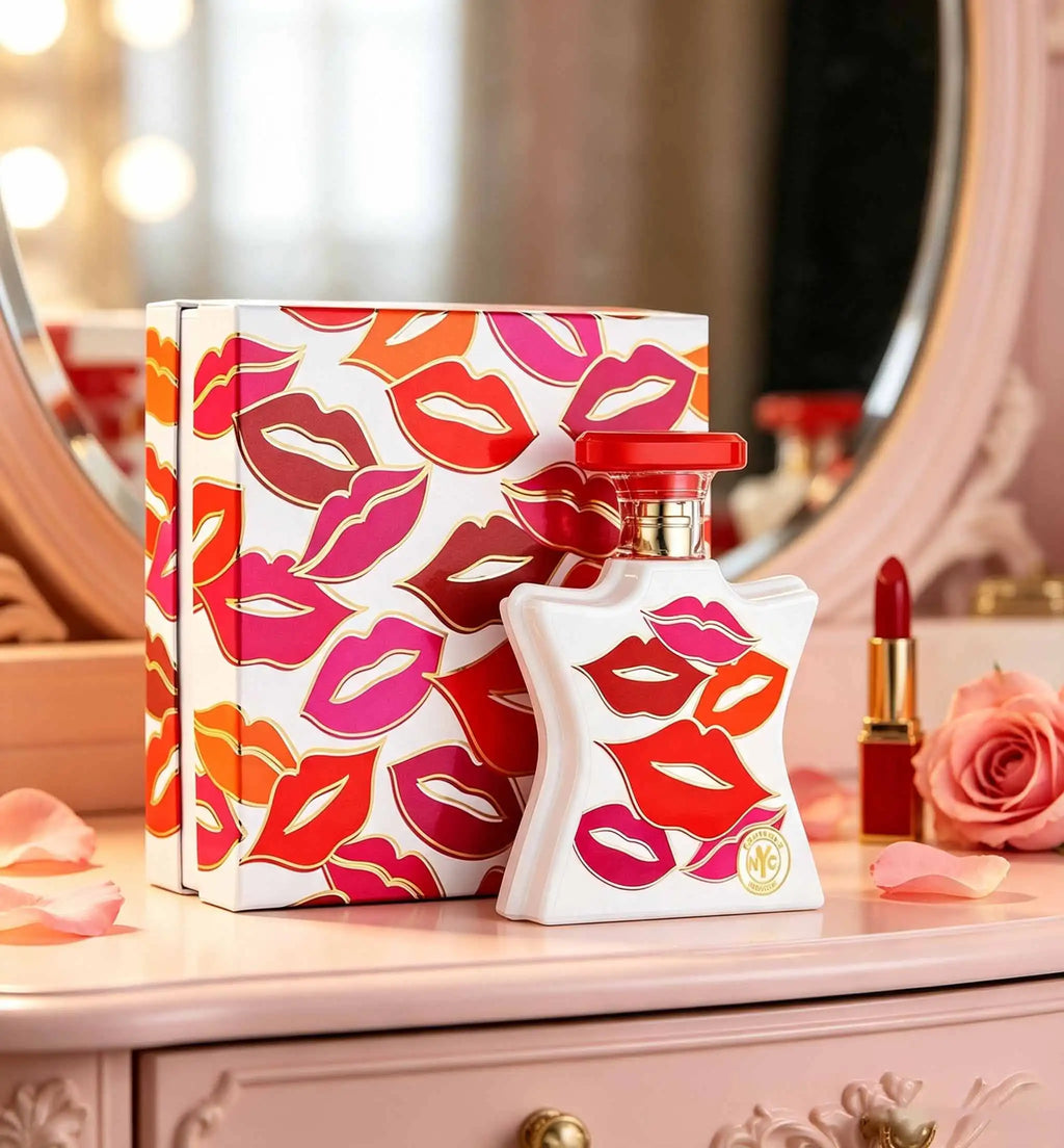 No.9 Nolita Lips EDP For Women, Bright Sweet Floral Fruity Sroma, Lconic Star Bottle With Lip Print Gift Box, Charming Long-lasting Scent, Perfect For Daily Use & Gifting