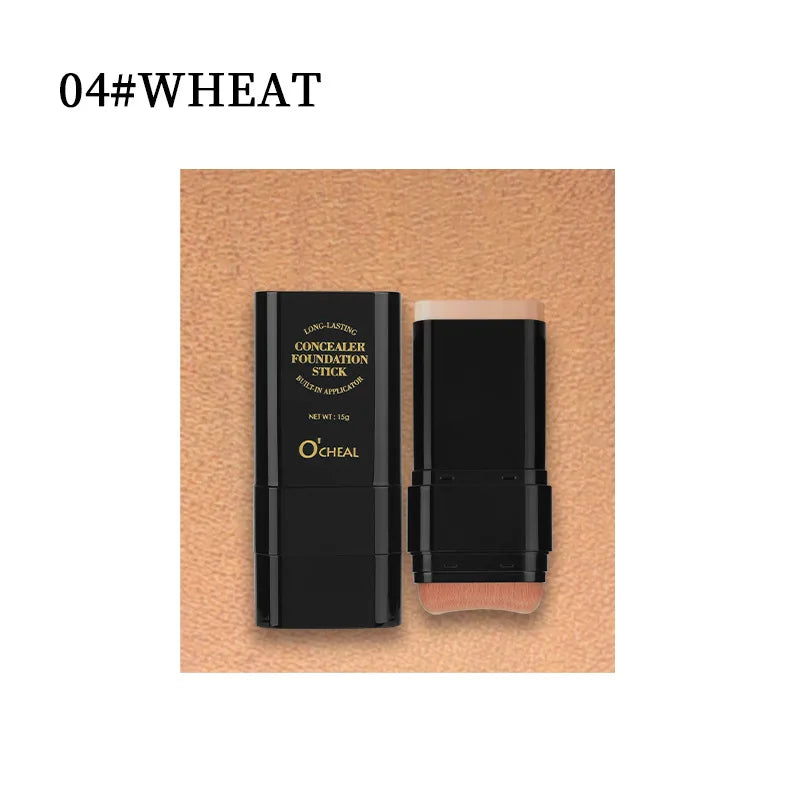 Matte Eraser Foundation Cream Stick Full Coverage Waterproof Oil-control Face Base Velvet Makeup Moist Light Concealer Foundatio