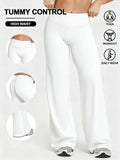Sports Straight Wide Leg Pants Ultra Soft Butter Like Fabric Butt Lifting Slimming Sweatpants Naked Feeling Gym Workout Running