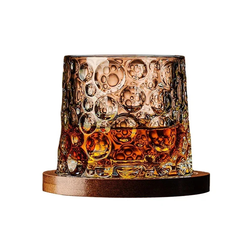 Whiskey Glass Foreign Wine Glass Household Crystal Classical Tumbler Decompression Glass Beer Glass