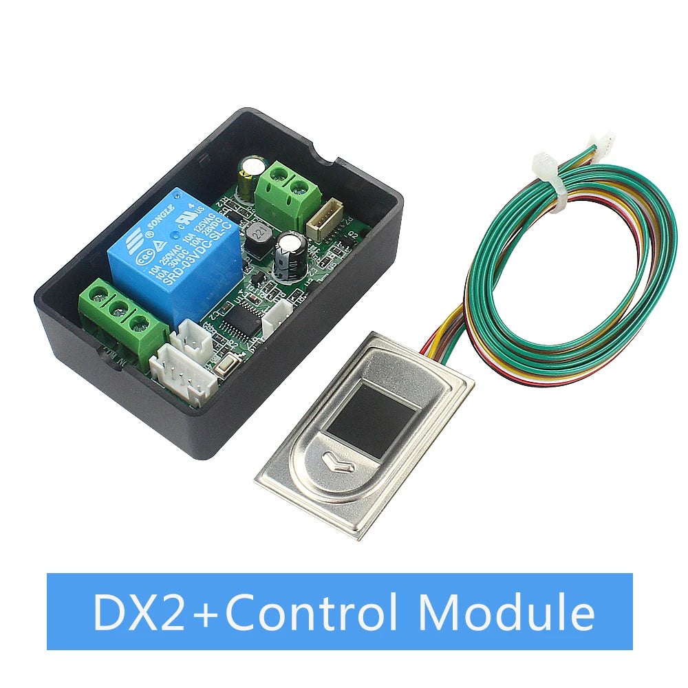 Fingerprint access control relay module DC7v-30v door lock controller Switch fingerprint  induction electric lock control board