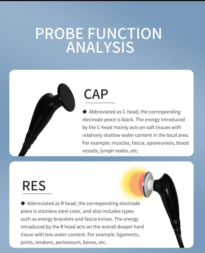 2026 INDIBA Spain Technology Face Care Devices 448K Tecar Cavitation Body Care RET CET RF Slim Machine for Loss Health Beauty