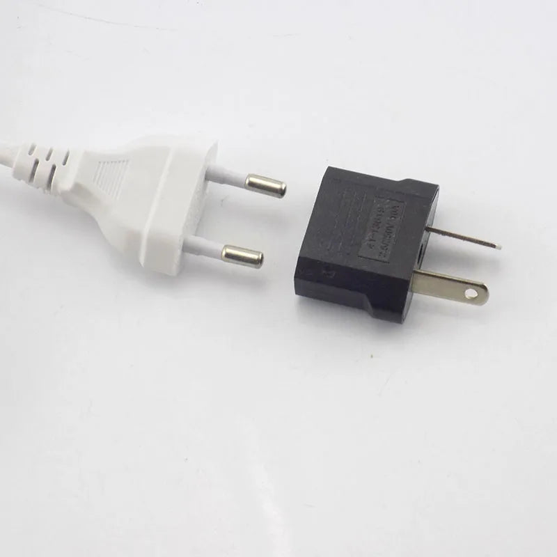 2PCS European US AU EU Plug Converter Power Socket Adapter American Japan US To EU Euro Travel Adapter Outlet connector C1