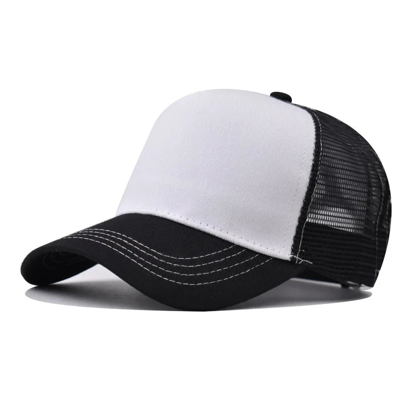 Baseball Cap Adult Net cap Hat Pure color Unisex Summer hat Breathable hat No pattern shade Spring Autumn Cap Hip Hop Fitted Cap