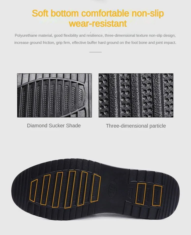 Men's Shoes 2025 Summer Casual Sneakers Breathable Mesh Chunky Sole Affordable Free Shipping