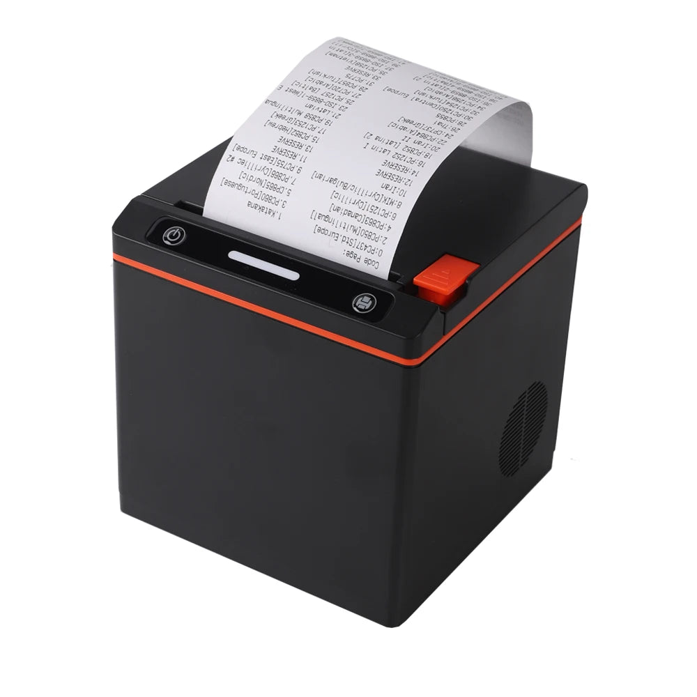HS-KH80 Thermal Receipt Printer Datasheet Print width 72mm Printing speed 300mm/s Interface USB/ LAN/ Bluetooth/WIFI/4G