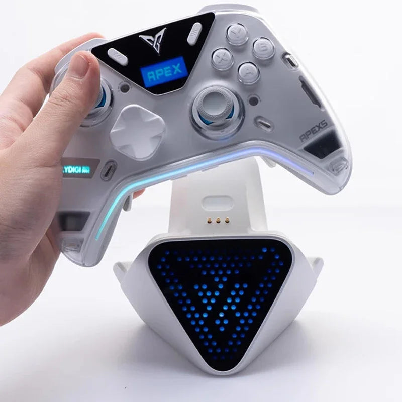 New Flydigi APEX 5 / Vader 5 Pro Charging Dock 2 PRO Customize GIF RGB Animated Bitmap USB Multifunction Expansion Dock