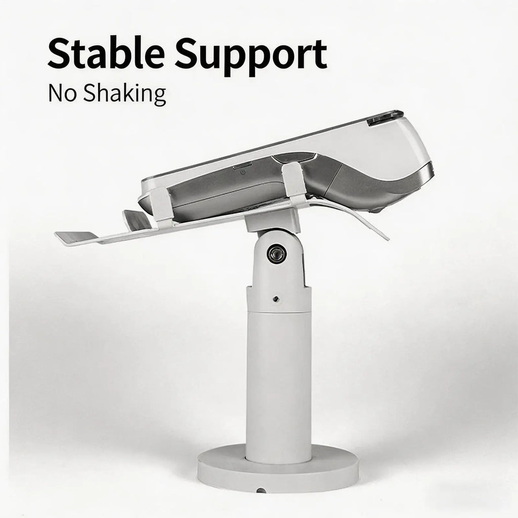 POS machine stand, rotating Aluminum Alloy Bracket, cash register display stand, credit card machine stand, counter stand