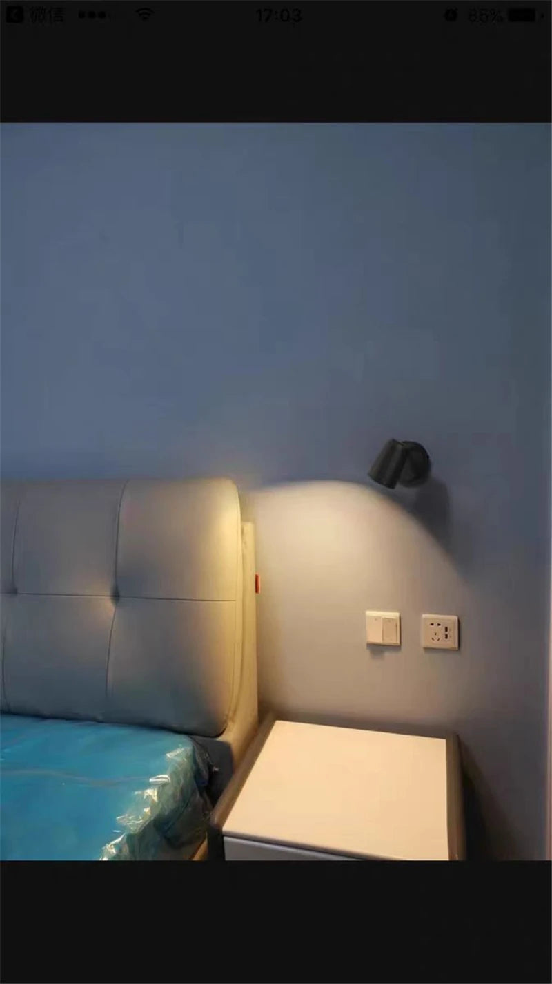 Room Decoration Led Wall Lights Indoor Bedroom Lamp Picture Light Reading Modern Minimalist Creative Hotel Retro Wall Light