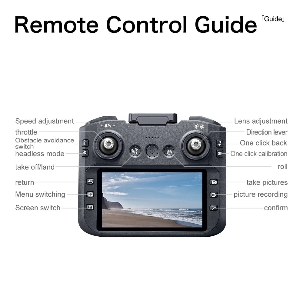 Original GT8 Drone 8K Professional Dual Camera GPS FPV Brushless Motor Optical Flow Hovering Folding Quadcopter 4K RC Dron Toys