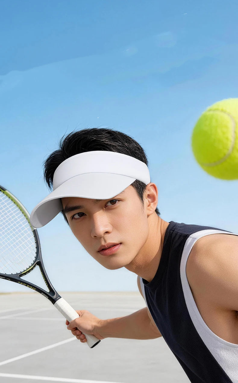 "Air-crowned hat, sunshade hat, marathon running hat, summer outdoor sunscreen sun hat"