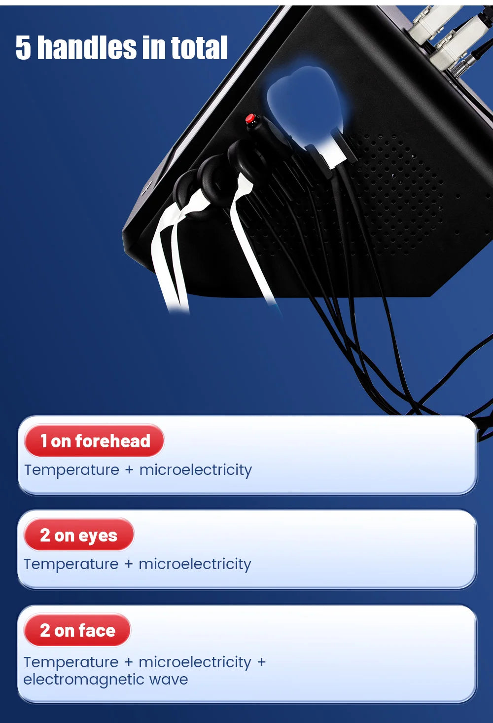 myoslim facial shaping machine, specializing in removing wrinkles, face-lifting, skin cooling and collagen activity,