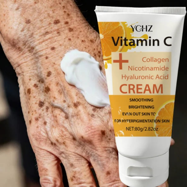 Vitamin C Niacinamide Dark Spot Brightening Cream |   Collagen and Niacinamide Face Cream - Whitening and Brightening Cream, Brightens Skin Tone, Evens Skin Tone, Suitable for Face and Body - 80g