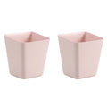 2Pcs Hanging Bucket Wall Organizers Rolling Cart Accessories Hanging Pen Holders Storage Containers Hanging Buckets For Office