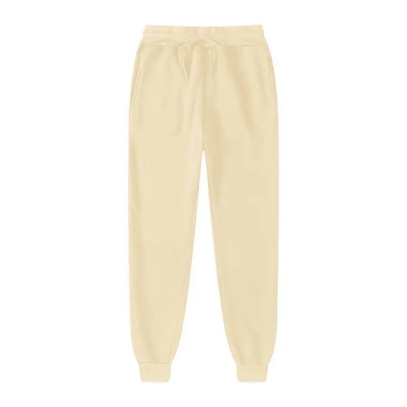 Sweatpants Spring Autumn Cotton Long Pants Jogger Trousers Casual Sports Men's and Women's Fitness Solid Jogging Pants 5 Colors