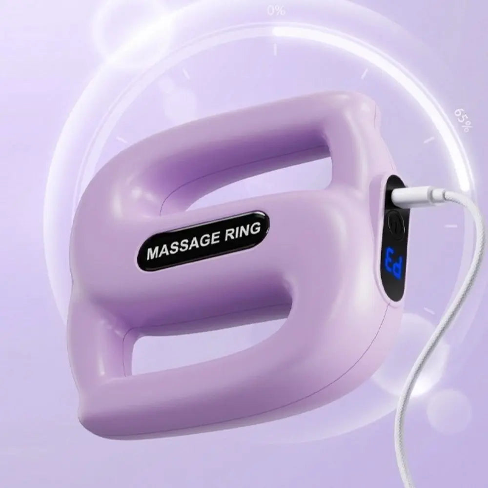 Multifunctional Fascia Massage Ring 5 Levels Vibration Electric Body Slimming Machine Fat Burning Low Noise