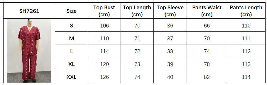 New Fashion Printed Two-piece Set Women's Loose Casual Short-sleeved Drawstring Waist Slimming V-neck Shirt Wide-leg Pants Sets