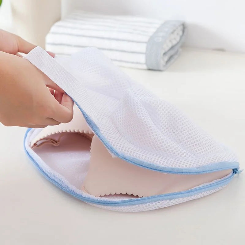 Anti-deformation Bra Mesh Bag Machine-wash Special Polyester Bra Mesh Bags Laundry Brassiere Bag Cleaning Underwear Sports Bra