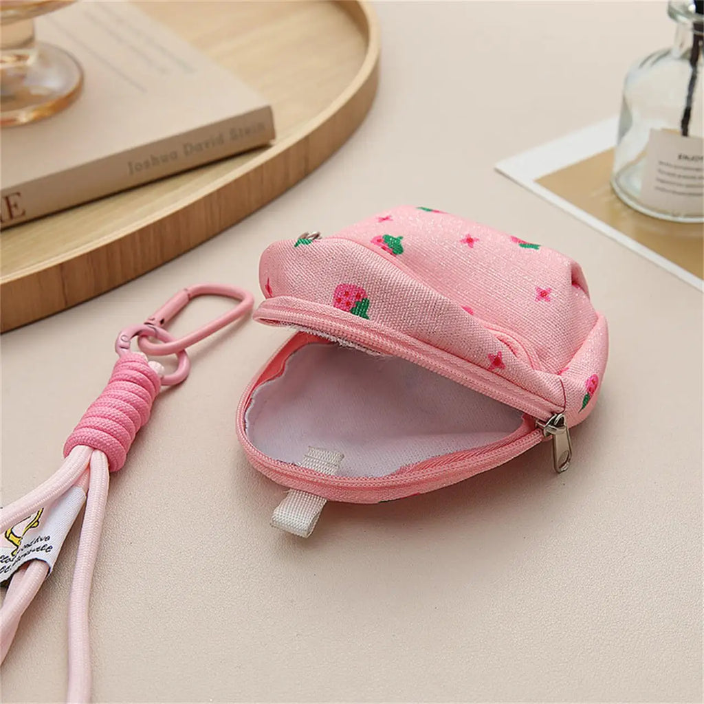 HOMEFISH Women's Bag Pendants Lipstick Earphones Mini Storage Bag Trendy Versatile Bag Accessories Multifunctional Coin Purses