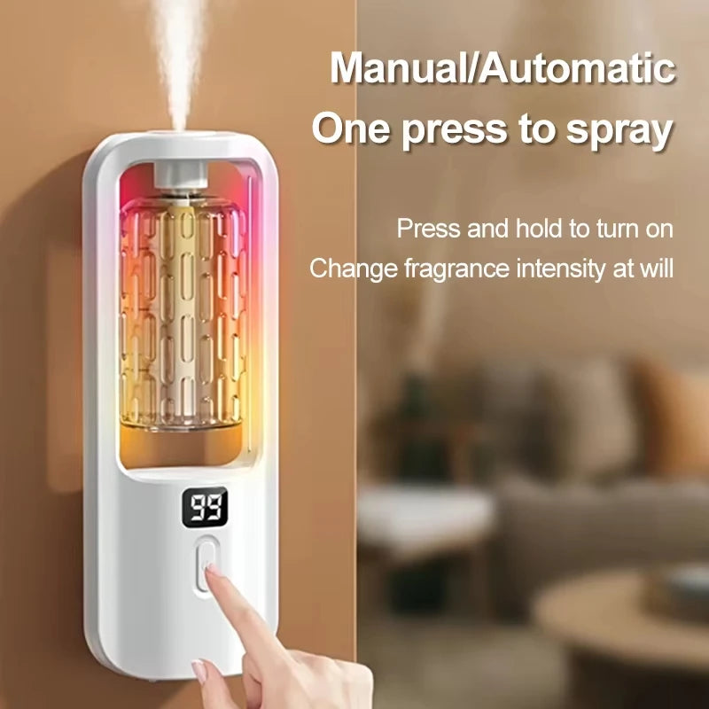 Aroma Diffuser Humidifier 5 GearFragrance Essential Oil Aromatherapy Machine Air Freshener Hotel Bedroom Toilet Deodorization