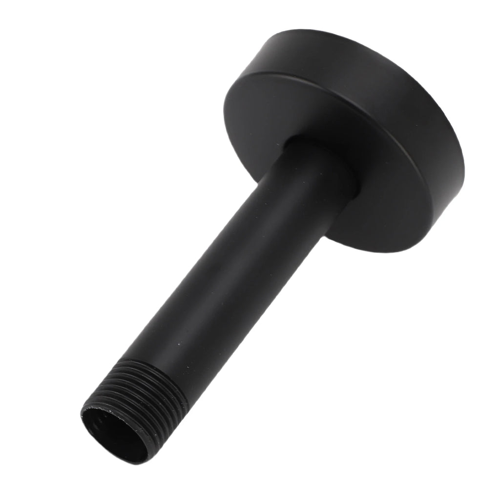 Top Shower Arm with Flange 3 Inch G1/2 Stainless Steel Concealed Ceiling Mounted Rainfall Shower Extension Pipe for Bathroom