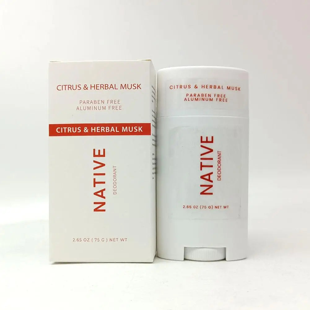 75g NATIVE Original Coconut Vanilla Deodorant Eucalyptus Mint Lavender Rose Sensitive Healthy Body Antiperspirant Cream Stick