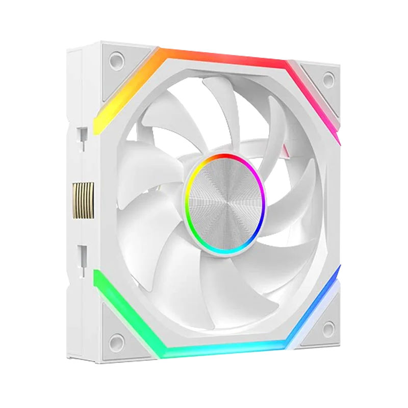 Veebyte XY 120/240/360 Building Block Wireless Splicing Fan 120mm PC Fan PWM Speed Control ARGB 12V Large Air Volume Chassis Fan