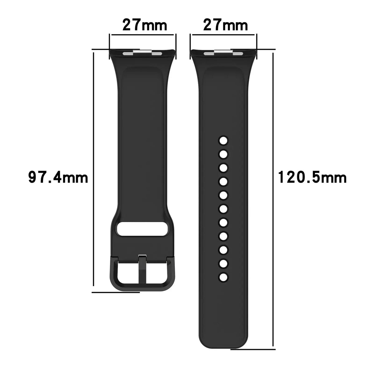 Silicone Strap For Redmi Watch 6 Lite 6Active 4 5 6 Smartwatch Sport Strap Wristband For Xiaomi 8-9-10 Pro Bracelet Accessories