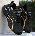 Plus-size men's leather mesh sneakers, casual sports shoes, spring and autumn outdoor casual sports shoes  M1227