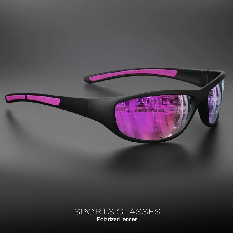 1/3PCS Polarized Sports Sunglasses Set High-Quality Photochromic Wraparound Lenses for Cycling Fishing Driving Night Vision, UV